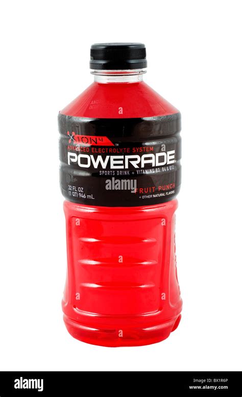 Bottle of Powerade Sports Drink, USA Stock Photo - Alamy