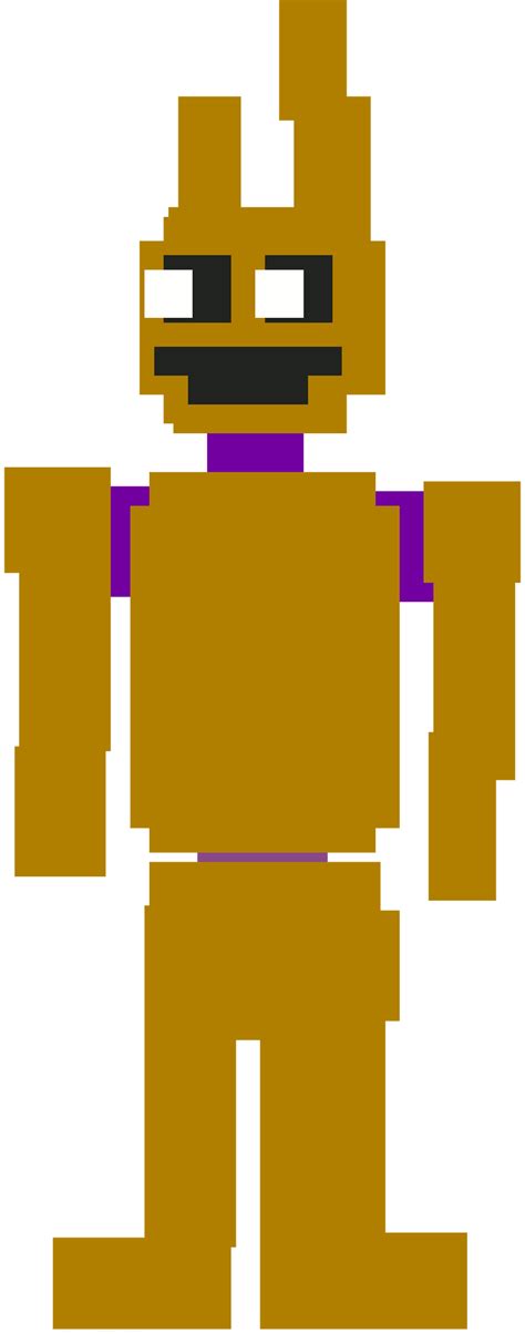 8-Bit SpringTrap (Purple Guy, William Afton) by TheF5Deviants on DeviantArt