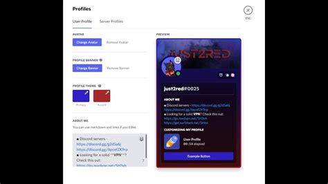 Discord Profile Themes - YouTube