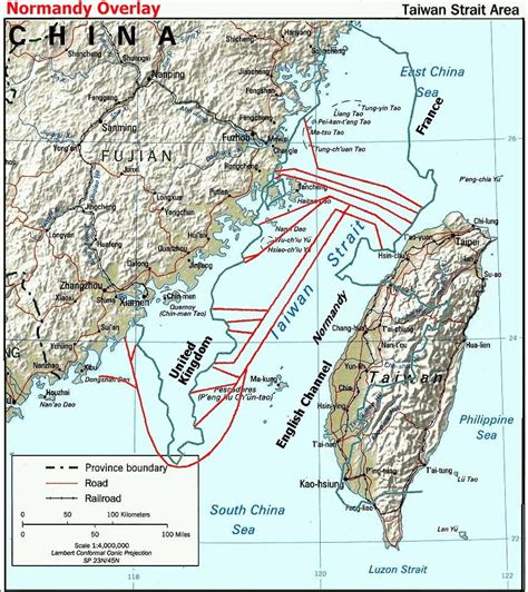 Taiwan vs Normandy