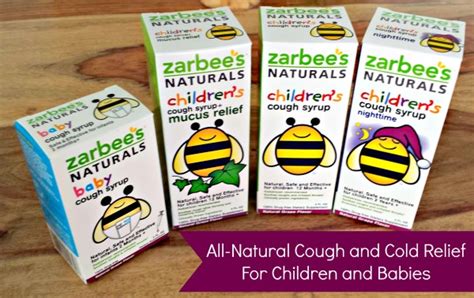 Natural Cough Syrup For Kids and Babies From Zarbee's Naturals