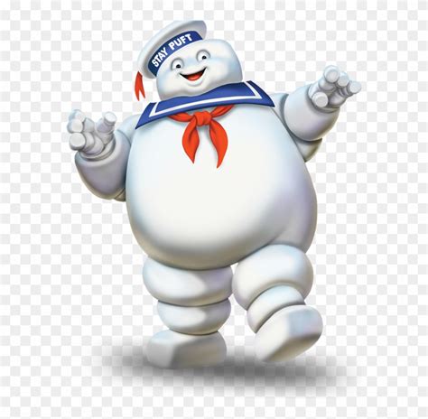 Stay Puft Marshmallow Man Cartoon