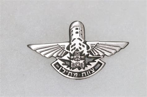 ISRAELI ISRAEL POLICE BADGE IDF DEFENCE FORCE JEWISH #30 - AB Insignia