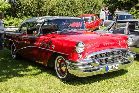 1955 Buick Century Riviera Coupe (front view) | Post War | Paledog Photo Collection