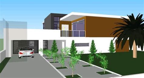 Modern House 3D SKP Model for SketchUp • Designs CAD