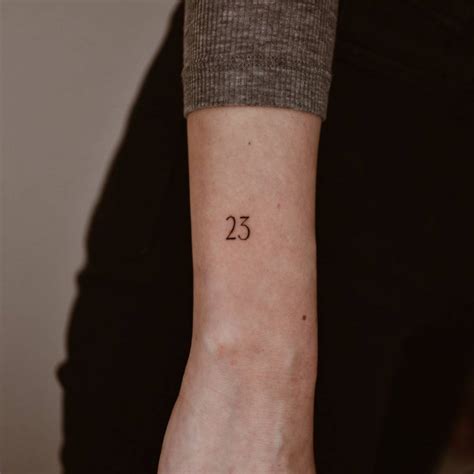 Share 74+ number 23 tattoo latest - in.cdgdbentre