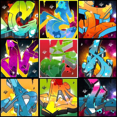 Graffiti Letter X: inspirational images and tutorial