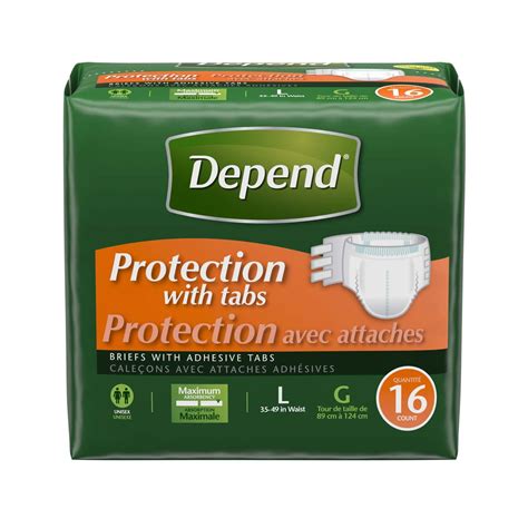 Depend Adult Incontinence Brief Heavy Absorbency - Walmart.com - Walmart.com