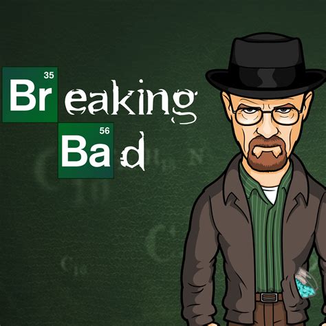 Breaking Bad Cartoon Characters | Jamie Sale Cartoonist