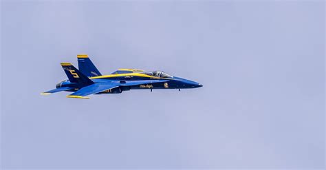 A Blue Angels Jet In Flight · Free Stock Photo