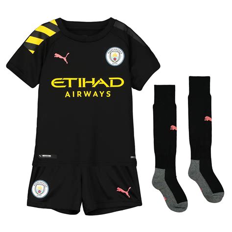 Manchester City Away Mini Kit 2019-20