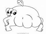 Big Baby Buns From Breadwinners Coloring Page For Kids  Free sketch template