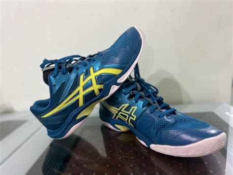 ASICS BADMINTON SHOES (GEL-BLADE 8), Sports Equipment, Sports & Games, Racket & Ball Sports on ...