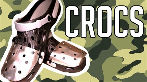 Thrill Clothing: [ART] Making Steel-Toed Crocs.