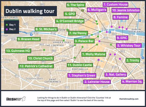 Best Self-Guided Walking Tour of Dublin (With Map)