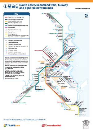 South East Queensland Train Network Map - Map Of New Hampshire