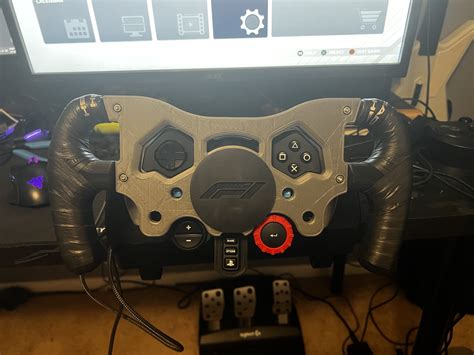 Just finished making my f1 style wheel : r/simracing