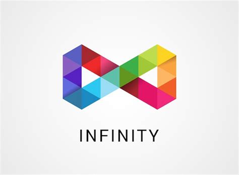 Premium Vector | Colorful abstract infinity, endless logo