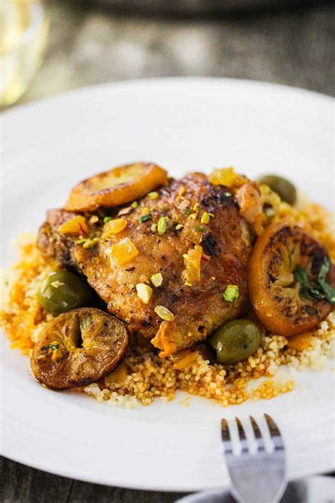 Chicken Tagine with Preserved Lemons and Olives | How To Feed A Loon