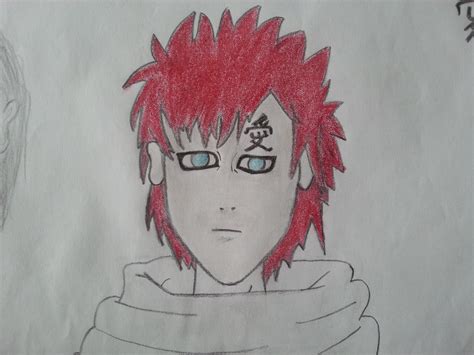 Gaara Draw (Naruto Shippuden) by MertOzel on DeviantArt