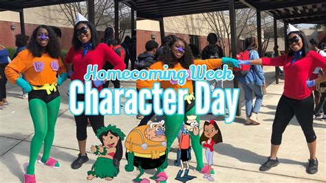 Character Day Spirit Week Ideas