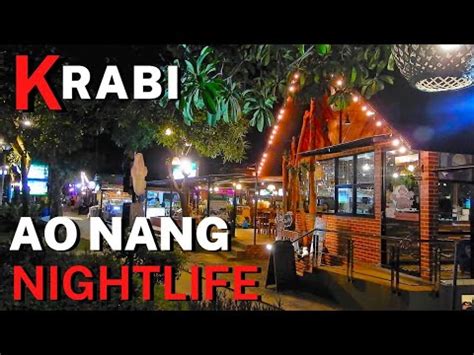 Ao Nang Nightlife |Restaurants, Bars, Shops, Street Food | AoNang by ...