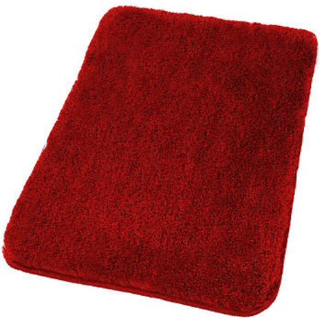 Ruby Red Non Slip Bathroom Rugs, Relax - Contemporary - Bath Mats - by ...