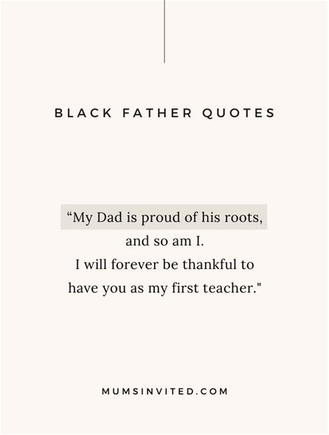 46 Black Father Quotes To Celebrate Their Wisdom (+ Images) - Mums Invited