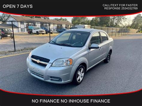 Used 2011 Chevrolet Aveo 1LT Sedan FWD for Sale in Washington - CarGurus