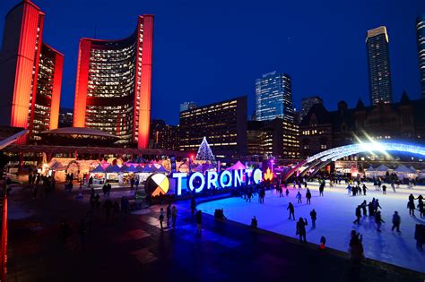 City Hall Holiday Glow | UrbanToronto