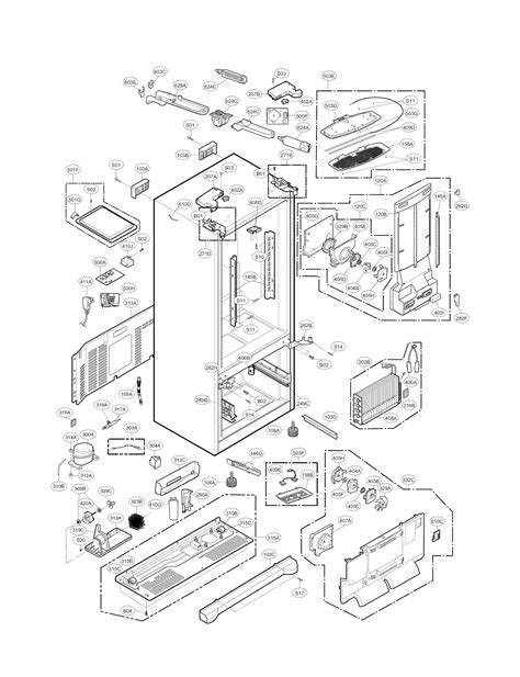 Kenmore Elite 795 Refrigerator Parts Diagram