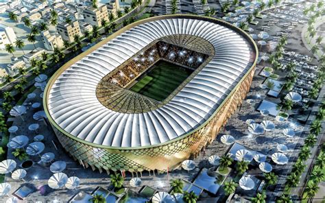 Download Qatar University Stadium Fifa World Cup 2022 Wallpaper | Wallpapers.com