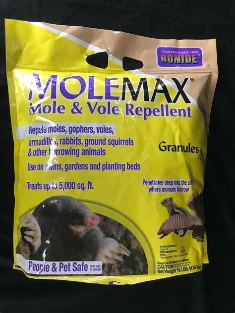 Molemax Mole & Vole Repellent 10lb - Chuck Hafner's Farmers Market & Garden Center, Syracuse NY