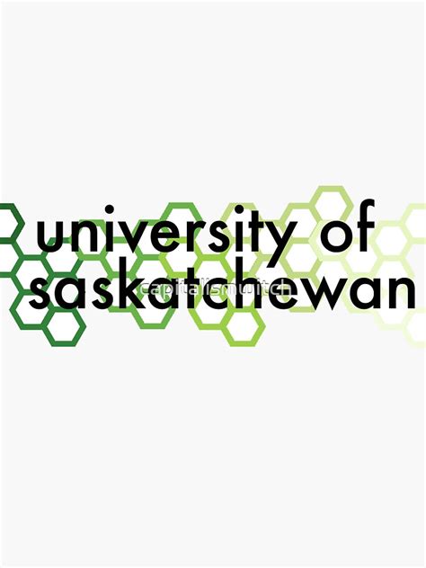 "university of saskatchewan" Sticker for Sale by capitalismwitch | Redbubble