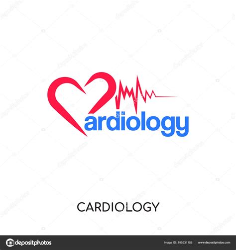 Cardiology logo isolated on white background , colorful brand si — Stock Vector © vectorgalaxy ...