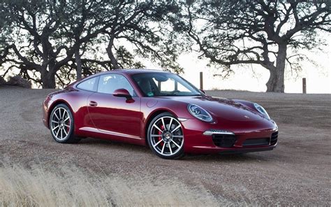 trees, Red, Germany, Turbo, Wheels, Sports, Cars, Roadster, Porsche ...