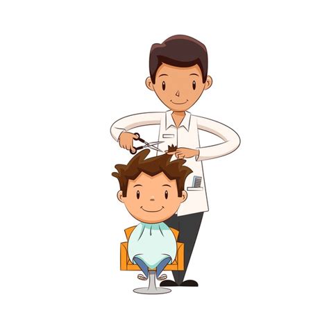 9,361 Cartoon Barber Cutting Hair Royalty-Free Photos and Stock Images ...