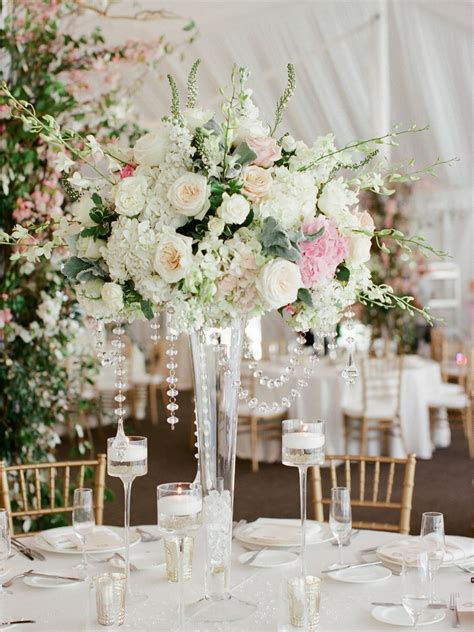 Spray Centerpiece with Crystals - Elizabeth Anne Designs: The Wedding Blog