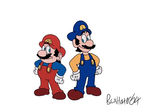 Mario and luigi from the anime! : r/Mario