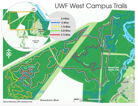 University of West Florida Campus Trails - Great Runs