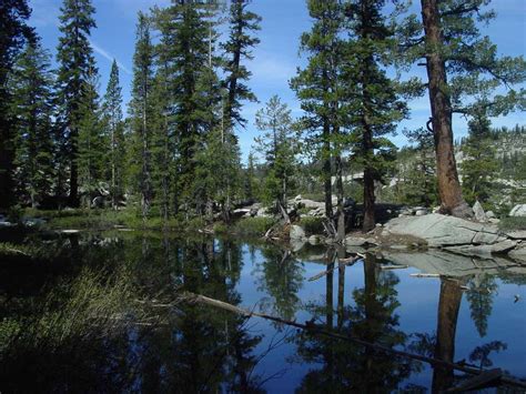 Pywiack Cascade - Hidden Falls in Tenaya Canyon in Yosemite