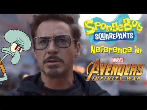 SpongeBob Reference In Avengers: Infinity War - YouTube