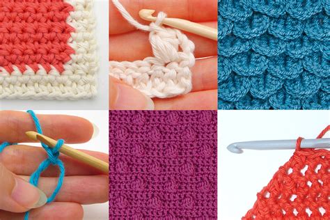 Your complete library of crochet stitches - Gathered