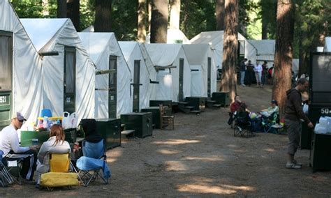 Half Dome Village Lodging, Yosemite National Park (Formerly Curry ...