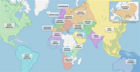 Genetic DNA Testing Ethnicity Map and other info Ancestry Dna, Ancestry Genealogy, World History ...