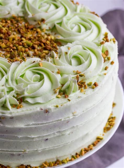 Vanilla Bean Pistachio Cake - The Best Blog Recipes