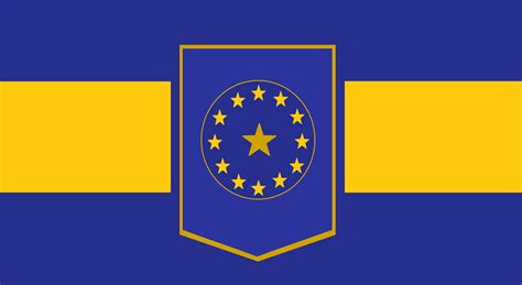 Flag for the European Union if it were a country : r/vexillology