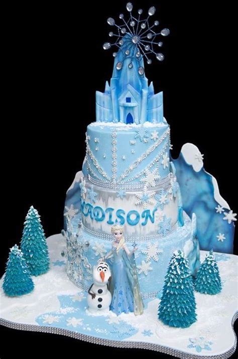 Frozen Castle Cake | Frozen birthday party cake, Frozen birthday cake ...