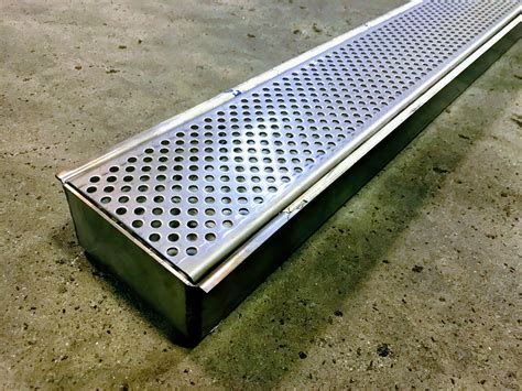 Stainless Steel Trench Drain System-10FT x 6″ - Rockcrete USA