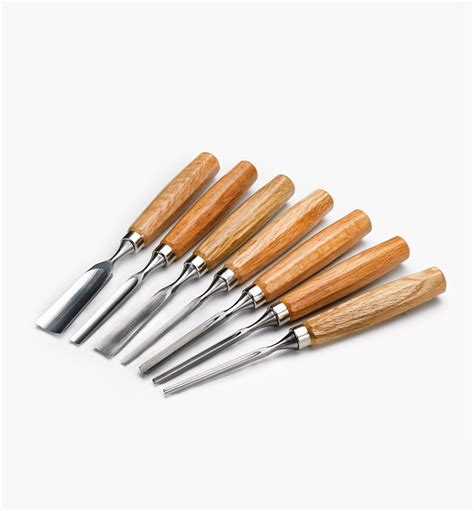 7-Piece Carving Tool Set - Lee Valley Tools